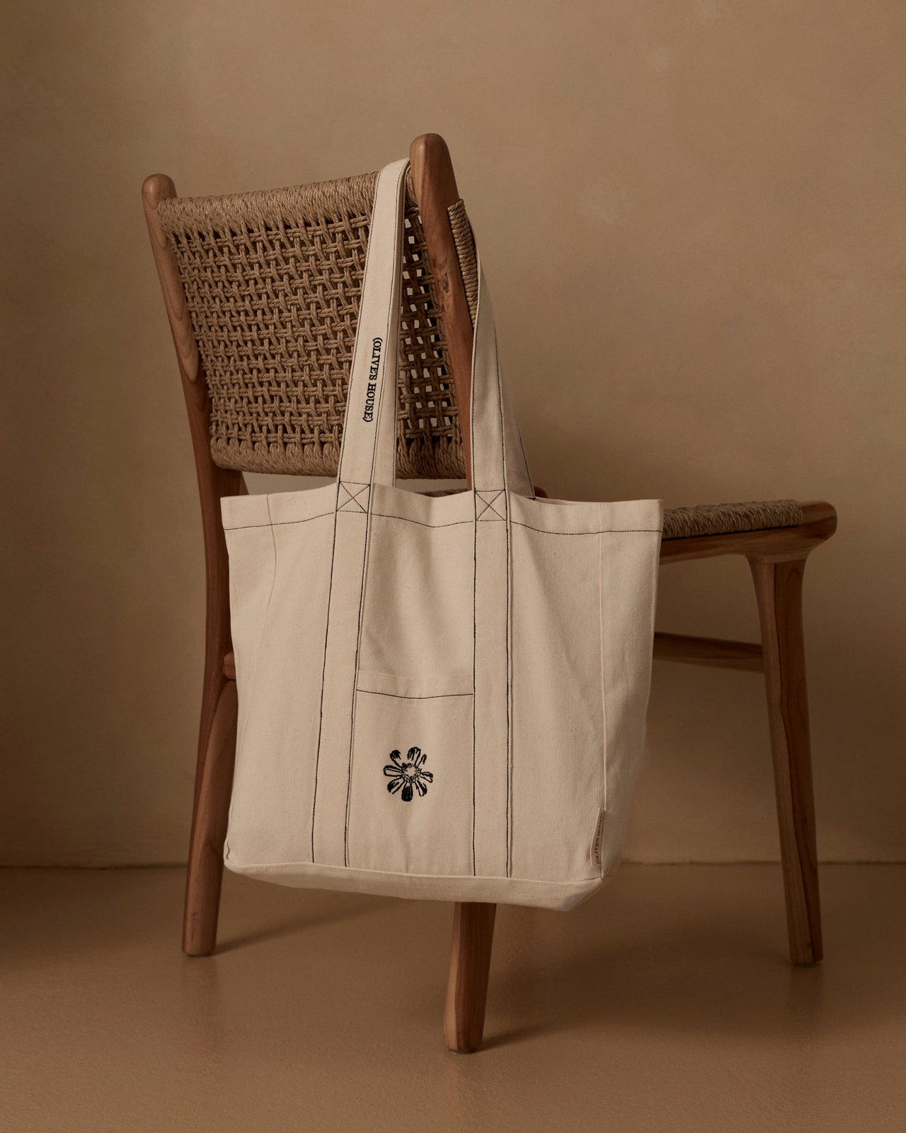 Cosmos Tote — Cream