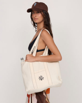 Cosmos Tote — Cream
