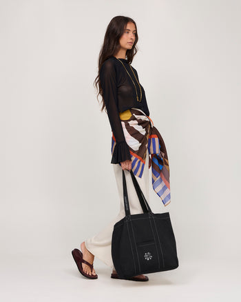 Cosmos Tote — Black